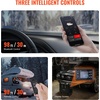 image:imageVEVOR 8KW Diesel Air Heater 12V24V All in One Bluetooth APP Control Remote Control and Display Screen CO Alarm Fast Heating Vertical Portable for Vehicles GarageBlack