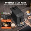 image:imageVEVOR Automatic Espresso Machine 20 Bar Auto Coffee Machine with Frother Steam Wand BuiltIn Grinder and 15Level Grinding Settings Professional Espresso Coffee Maker with 15L Water Tank
