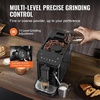 image:imageVEVOR Automatic Espresso Machine 20 Bar Auto Coffee Machine with Frother Steam Wand BuiltIn Grinder and 15Level Grinding Settings Professional Espresso Coffee Maker with 15L Water Tank