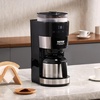image:imageVEVOR Coffee Maker with Grinder 8 Cup Programmable Coffee Machine Grind and Brew Coffee Maker with 3 Brew Strength Control Reusable Filter Removable Water Tank for Home Office Restaurant8 CUPB