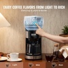 image:imageVEVOR Coffee Maker with Grinder 8 Cup Programmable Coffee Machine Grind and Brew Coffee Maker with 3 Brew Strength Control Reusable Filter Removable Water Tank for Home Office Restaurant10 CUP