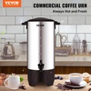 image:imageVEVOR Commercial Coffee Urn 110Cups165L Stainless Steel Large Coffee Dispenser 1500W 110V Electric Coffee Maker Urn For Quick Brewing Hot Water Urn for Easy Cleaning50 Cups