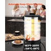 image:imageVEVOR Commercial Coffee Urn 30 Cup 152oz Hot Beverage Dispenser with Dripless Faucet 1090W QuickBrewing Coffee Maker Automatic Temperature Control for Catering Party Church amp Restaurant