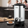 image:imageVEVOR Commercial Coffee Urn 30 Cup 152oz Hot Beverage Dispenser with Dripless Faucet 1090W QuickBrewing Coffee Maker Automatic Temperature Control for Catering Party Church amp Restaurant
