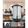 image:imageVEVOR Commercial Coffee Urn 40 Cup 203oz Hot Beverage Dispenser with Dripless Faucet 1090W QuickBrewing Coffee Maker Automatic Temperature Control for Catering Party Church amp Restaurant