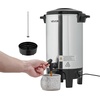 image:imageVEVOR Commercial Coffee Urn 40 Cup 203oz Hot Beverage Dispenser with Dripless Faucet 1090W QuickBrewing Coffee Maker Automatic Temperature Control for Catering Party Church amp Restaurant
