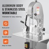image:imageVEVOR Commercial Electric Meat Bandsaw 650W Stainless Steel Countertop Bone Sawing Machine Workbeach 124 x 181 433 Inch Max Cutting Thickness Frozen Meat Cutter for Rib Pork Beef1800W