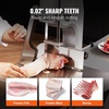 image:imageVEVOR Commercial Electric Meat Bandsaw 650W Stainless Steel Countertop Bone Sawing Machine Workbeach 124 x 181 433 Inch Max Cutting Thickness Frozen Meat Cutter for Rib Pork Beef835