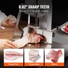 image:imageVEVOR Commercial Electric Meat Bandsaw 650W Stainless Steel Countertop Bone Sawing Machine Workbeach 124 x 181 433 Inch Max Cutting Thickness Frozen Meat Cutter for Rib Pork Beef512
