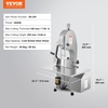 image:imageVEVOR Commercial Electric Meat Bandsaw 650W Stainless Steel Countertop Bone Sawing Machine Workbeach 124 x 181 433 Inch Max Cutting Thickness Frozen Meat Cutter for Rib Pork Beef1800W