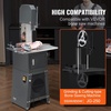 image:imageVEVOR Commercial Electric Meat Bandsaw 650W Stainless Steel Countertop Bone Sawing Machine Workbeach 124 x 181 433 Inch Max Cutting Thickness Frozen Meat Cutter for Rib Pork Beef823