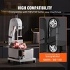 image:imageVEVOR Commercial Electric Meat Bandsaw 650W Stainless Steel Countertop Bone Sawing Machine Workbeach 124 x 181 433 Inch Max Cutting Thickness Frozen Meat Cutter for Rib Pork Beef512