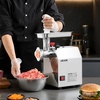 image:imageVEVOR Commercial Electric Meat Grinder 7 lbsmin Capacity 12 Industrial Meat Mincer with 2 Stainless Steel Blades 2 Grinding Plates 850W HeavyDuty Sausage Maker Stuffer for Kitchen Restaurant300 LbsH