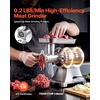 image:imageVEVOR Commercial Electric Meat Grinder 7 lbsmin Capacity 12 Industrial Meat Mincer with 2 Stainless Steel Blades 2 Grinding Plates 850W HeavyDuty Sausage Maker Stuffer for Kitchen Restaurant552 LbsH