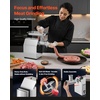 image:imageVEVOR Commercial Electric Meat Grinder 7 lbsmin Capacity 12 Industrial Meat Mincer with 2 Stainless Steel Blades 2 Grinding Plates 850W HeavyDuty Sausage Maker Stuffer for Kitchen Restaurant420 LbsH