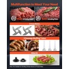 image:imageVEVOR Commercial Electric Meat Grinder 7 lbsmin Capacity 12 Industrial Meat Mincer with 2 Stainless Steel Blades 2 Grinding Plates 850W HeavyDuty Sausage Maker Stuffer for Kitchen Restaurant552 LbsH