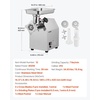 image:imageVEVOR Commercial Electric Meat Grinder 7 lbsmin Capacity 12 Industrial Meat Mincer with 2 Stainless Steel Blades 2 Grinding Plates 850W HeavyDuty Sausage Maker Stuffer for Kitchen Restaurant420 LbsH