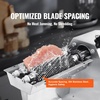 image:imageVEVOR Commercial Meat Tenderizer Heavy Duty Stainless Steel Kitchen Tool with Handle Meat Tong and Cleaning Brush 450W Electric Meat Tenderizer Machine for Beef Turkey Chicken Pork and Fish195 inch