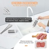 image:imageVEVOR Commercial Meat Tenderizer Heavy Duty Stainless Steel Kitchen Tool with Handle Meat Tong and Cleaning Brush 450W Electric Meat Tenderizer Machine for Beef Turkey Chicken Pork and Fish17 inch
