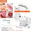 image:imageVEVOR Commercial Meat Tenderizer Heavy Duty Stainless Steel Kitchen Tool with Handle Meat Tong and Cleaning Brush 450W Electric Meat Tenderizer Machine for Beef Turkey Chicken Pork and Fish195 inch