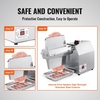 image:imageVEVOR Commercial Meat Tenderizer Heavy Duty Stainless Steel Kitchen Tool with Handle Meat Tong and Cleaning Brush 450W Electric Meat Tenderizer Machine for Beef Turkey Chicken Pork and Fish195 inch
