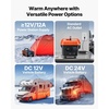 image:imageVEVOR Diesel Heater 8KW DC 12V24V All in One Portable Diesel Air Heater with Remote Control and LCD Screen Fast Heating Low Noise 11 Gal Fuel Tank for Trucks Vans RVs Campers and GaragesBlackOrangeW