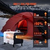 image:imageVEVOR Diesel Heater 8KW DC 12V24V All in One Portable Diesel Heater with Bluetooth APP Control Remote Control and LCD Screen 13 Gal Fuel Tank for Trucks Vans RVs Campers and GaragesWhite