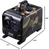 image:imageVEVOR Diesel Heater 8KW DC 12V24V All in One Portable Diesel Heater with Bluetooth APP Control Remote Control and LCD Screen 13 Gal Fuel Tank for Trucks Vans RVs Campers and GaragesCamouflage Round
