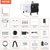 image:imageVEVOR Diesel Heater 8KW DC 12V24V All in One Portable Diesel Heater with Bluetooth APP Control Remote Control and LCD Screen 13 Gal Fuel Tank for Trucks Vans RVs Campers and GaragesWhite