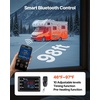 image:imageVEVOR Diesel Heater 8KW DC 12V24V All in One Portable Diesel Heater with Bluetooth APP Control Remote Control and LCD Screen 13 Gal Fuel Tank for Trucks Vans RVs Campers and GaragesGray