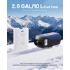 image:imageVEVOR Diesel Heater 8KW DC 12V24V Portable Diesel Air Heater with Remote Control and LCD Screen Fast Heating Low Noise 26 Gal Large Fuel Tank for Vehicles Vans RVs Campers and TrucksRectangular Separate Tank