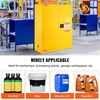 image:imageVEVOR Flammable Cabinet 17 x 17 x 18 Galvanized Steel Safety Cabinet Adjustable Shelf Flammable Storage Cabinet for Commercial Industrial and Home Use Industrial amp Scientific18 x 43 x 50