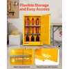 image:imageVEVOR Flammable Cabinet 17 x 17 x 18 Galvanized Steel Safety Cabinet Adjustable Shelf Flammable Storage Cabinet for Commercial Industrial and Home Use Industrial amp Scientific18 x 23 x 35