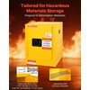 image:imageVEVOR Flammable Cabinet 17 x 17 x 18 Galvanized Steel Safety Cabinet Adjustable Shelf Flammable Storage Cabinet for Commercial Industrial and Home Use Industrial amp Scientific17 x 17 x 22