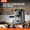 image:imageVEVOR Fully Automatic Espresso Machine  with Automatic Milk Frother 20 Bar SuperAutomatic Cappuccino Latte Machine with TFT Touch Screen Grinder 15 Grinding Levels and Removable Milk Reservoir