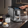 image:imageVEVOR Fully Automatic Espresso Machine  with Automatic Milk Frother 20 Bar SuperAutomatic Cappuccino Latte Machine with TFT Touch Screen Grinder 15 Grinding Levels and Removable Milk Reservoir