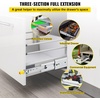 image:imageVEVOR Heavy Duty Drawer Slides 60 Inch 500 lb 1 Pair Full Extension Side Mount Ball Bearing Rails with Dual Lock for Industrial Cabinets Tool Chests and Workbenches40 inch