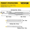 image:imageVEVOR Heavy Duty Drawer Slides 60 Inch 500 lb 1 Pair Full Extension Side Mount Ball Bearing Rails with Dual Lock for Industrial Cabinets Tool Chests and Workbenches32 Inch