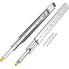 image:imageVEVOR Heavy Duty Drawer Slides 60 Inch 500 lb 1 Pair Full Extension Side Mount Ball Bearing Rails with Dual Lock for Industrial Cabinets Tool Chests and Workbenches32 Inch