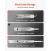 image:imageVEVOR Heavy Duty Drawer Slides 60 Inch 500 lb 1 Pair Full Extension Side Mount Ball Bearing Rails with Dual Lock for Industrial Cabinets Tool Chests and Workbenches18 Inch