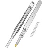 image:imageVEVOR Heavy Duty Drawer Slides 60 Inch 500 lb 1 Pair Full Extension Side Mount Ball Bearing Rails with Dual Lock for Industrial Cabinets Tool Chests and Workbenches36 Inch