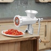 image:imageVEVOR Manual Meat Grinder Heavy Duty Cast Iron Hand Meat Grinder with Steel Table Clamp Meat Mincer Sausage Maker with 1 Cutting Blade 2 Cutting Plates 3 Sausage Tubes for Beef Pepper Mushroom8