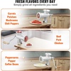 image:imageVEVOR Manual Meat Grinder Heavy Duty Cast Iron Hand Meat Grinder with Steel Table Clamp Meat Mincer Sausage Maker with 1 Cutting Blade 2 Cutting Plates 3 Sausage Tubes for Beef Pepper Mushroom8