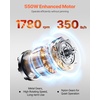 image:imageVEVOR Meat Cutter Machine 550W Meat Slicer 350 lbh Commercial Meat Cutting Machine Stainless Steel 35 mm Thickness Electric Food Cutting Slicer for Home Kitchen Restaurant Supermarket35mm550W