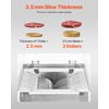 image:imageVEVOR Meat Cutter Machine 550W Meat Slicer 350 lbh Commercial Meat Cutting Machine Stainless Steel 35 mm Thickness Electric Food Cutting Slicer for Home Kitchen Restaurant Supermarket35mm550W