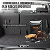 image:imageVEVOR OffRoad Recovery Kit 3 x 30 Tow Straps Heavy Duty with Hooks 30000 lbs Winch Strap Kit 44092 lbs DRing Shackles Shackle Receiver Snatch Block Pulley Gloves Storage Bag for ATV Jeep8piece set