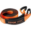 image:imageVEVOR OffRoad Recovery Kit 3 x 30 Tow Straps Heavy Duty with Hooks 30000 lbs Winch Strap Kit 44092 lbs DRing Shackles Shackle Receiver Snatch Block Pulley Gloves Storage Bag for ATV Jeep5piece set