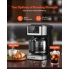 image:imageVEVOR Programmable Coffee Maker 12 Cup Programmable Drip Coffee Makers with Touch Screen 4Hour Keep Warm Coffee Makers Drips 2 Brew Strengths Drip Coffee Machine for Home 24Hour Programmable