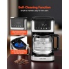 image:imageVEVOR Programmable Coffee Maker 12 Cup Programmable Drip Coffee Makers with Touch Screen 4Hour Keep Warm Coffee Makers Drips 2 Brew Strengths Drip Coffee Machine for Home 24Hour Programmable