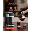 image:imageVEVOR Programmable Coffee Maker 12 Cup Programmable Drip Coffee Makers with Touch Screen 4Hour Keep Warm Coffee Makers Drips 2 Brew Strengths Drip Coffee Machine for Home 24Hour Programmable